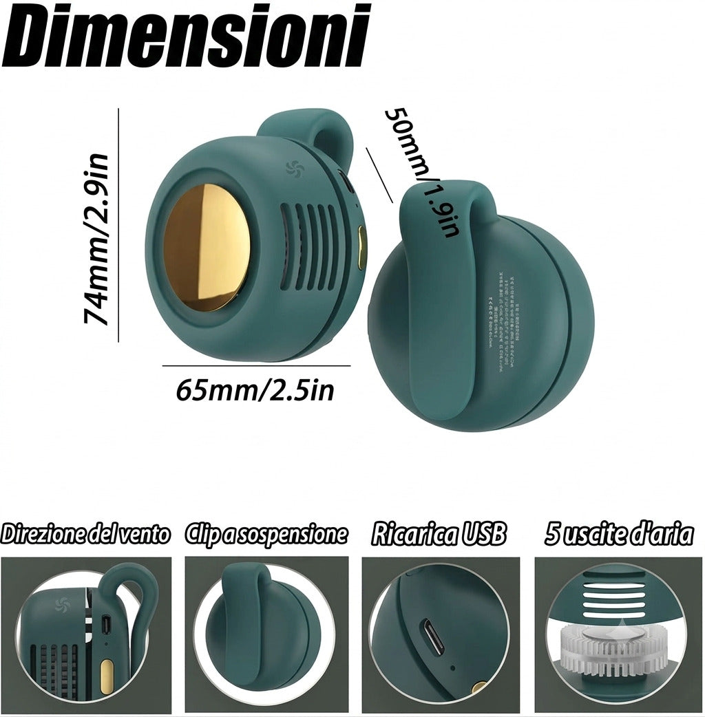Ventilatore Portatile BreezyBelt