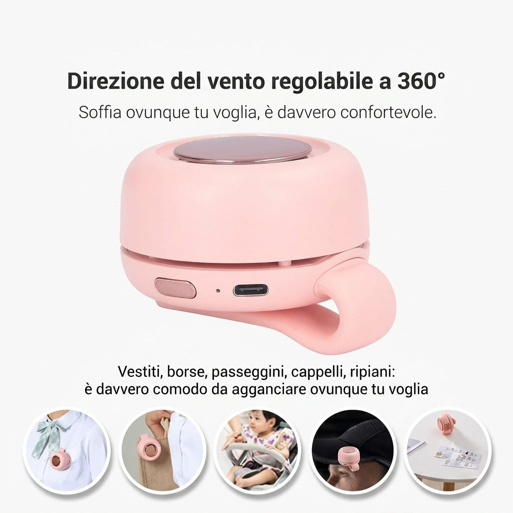 Ventilatore Portatile BreezyBelt